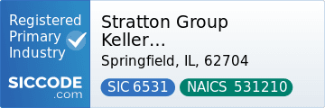 Stratton Group Keller Williams-Springfield Illinois, SIC Code 6531, NAICS Code 531210