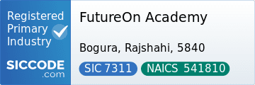 FutureOn Academy, SIC Code 7311, NAICS Code 541810