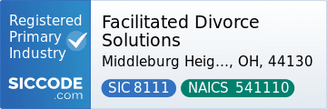 Facilitated Divorce Solutions, SIC Code 8111, NAICS Code 541110