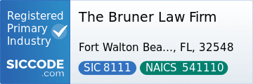 The Bruner Law Firm, SIC Code 8111, NAICS Code 541110