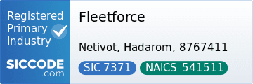Fleetforce, SIC Code 7371, NAICS Code 541511