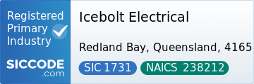 Icebolt Electrical, SIC Code 1731, NAICS Code 238212