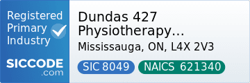 Dundas 427 Physiotherapy Mississauga & Etobicoke, SIC Code 8049, NAICS Code 621340