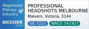 PROFESSIONAL HEADSHOTS MELBOURNE, SIC Code 7221, NAICS Code 541921