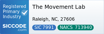 The Movement Lab, SIC Code 7991, NAICS Code 713940