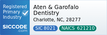 Aten & Garofalo Dentistry, SIC Code 8021, NAICS Code 621210
