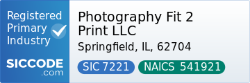 Photography Fit 2 Print LLC, SIC Code 7221, NAICS Code 541921